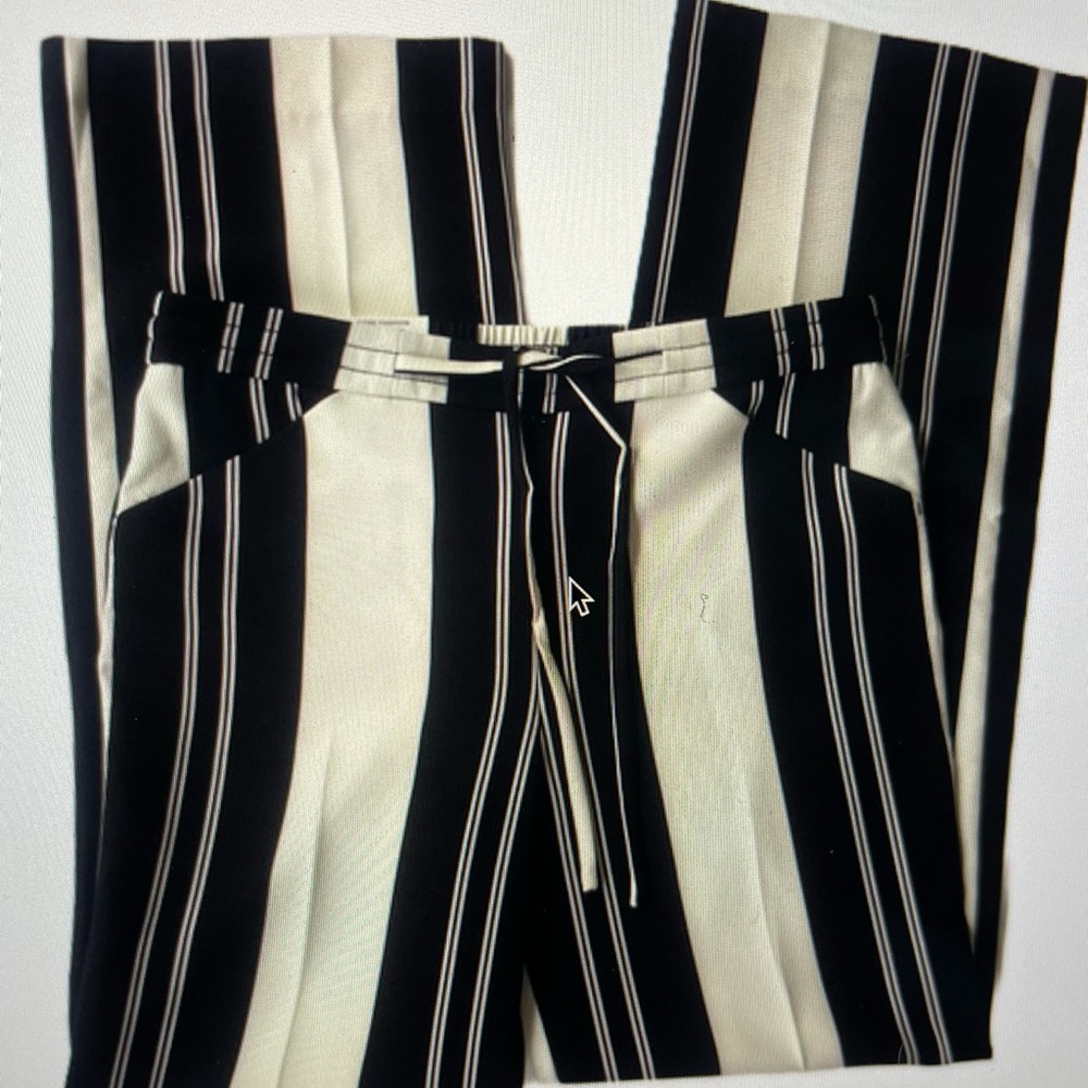 Brand new with tags INC striped wide leg pants